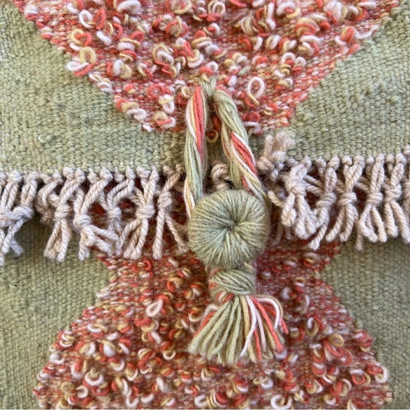 Vintage Woven Wool Carpet Bag - Picture 6 of 10